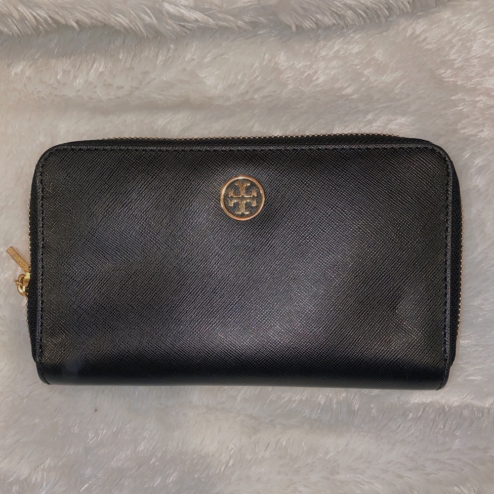 Tory Burch Robinson Double ZIP Wallet